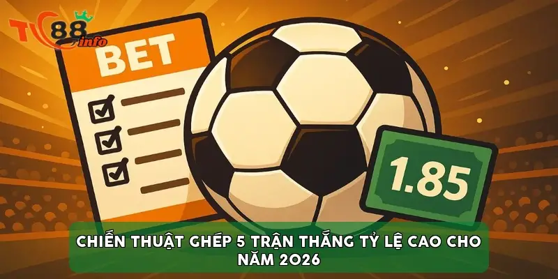 Chiến thuật ghép 5 trận thắng tỷ lệ cao cho năm 2026 Chiến thuật ghép 5 trận thắng tỷ lệ cao cho năm 2026